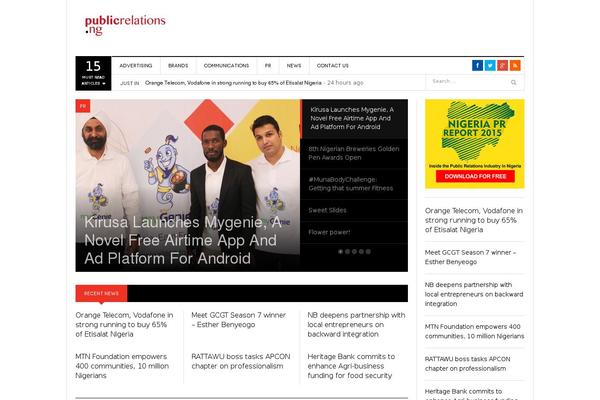 Site using Recent Post Thumbnail Slider Widget plugin