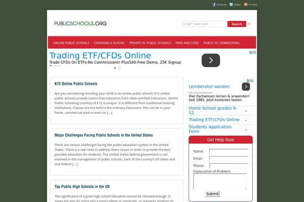 publicschools.org site used Bluedream