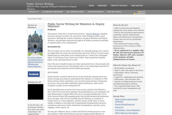 Core theme site design template sample