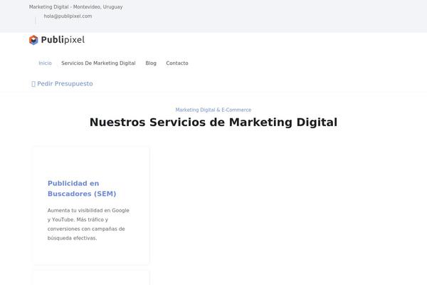 Digeco theme site design template sample