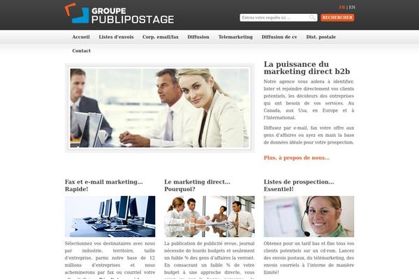 Agency Theme theme site design template sample