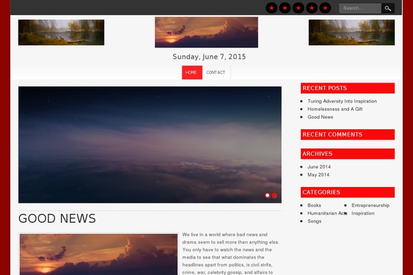 NewsPress Lite theme site design template sample