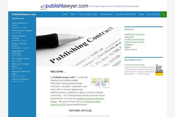 Twentyfourteen Child theme site design template sample
