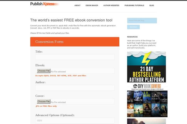 Site using Standout CSS3 Buttons plugin
