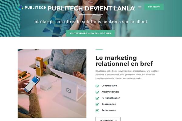 publitech.com site used Blake-child
