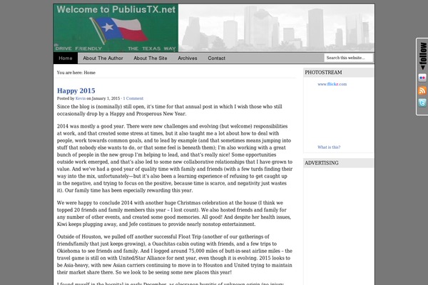 Writing theme site design template sample