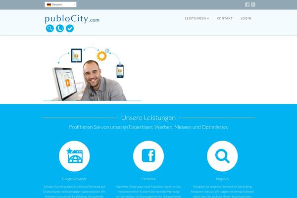 Impreza theme site design template sample