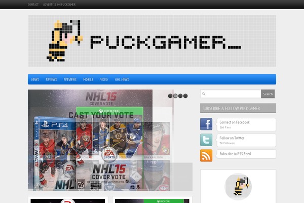 puckgamer.com site used Boulevard