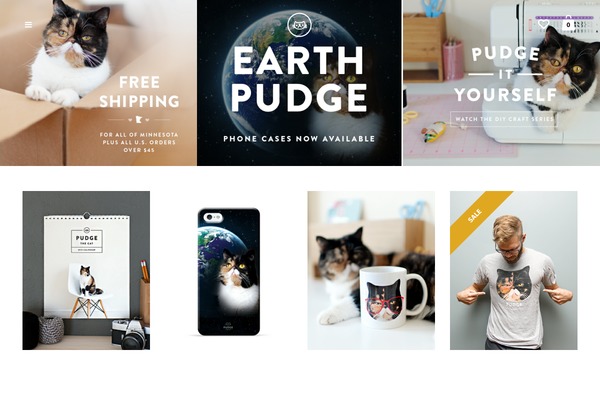 North theme site design template sample