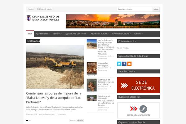 Site using Cbxgooglemap plugin