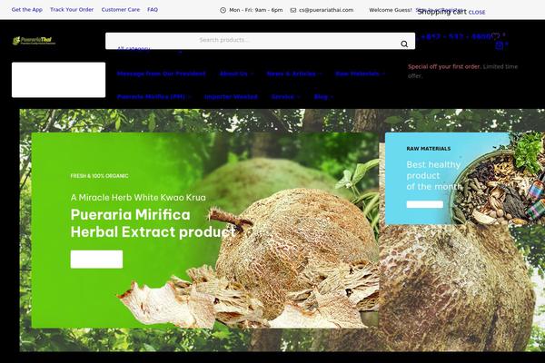 Shopio theme site design template sample