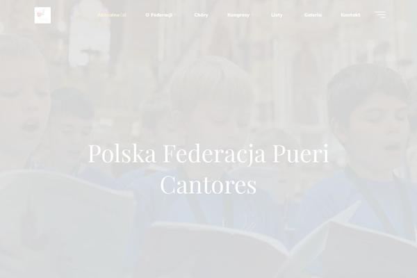puericantores.pl site used Bravada