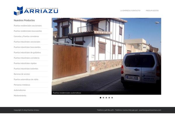 puertasarriazu.com site used Jedkey