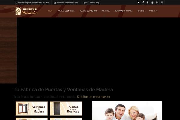 Customizr theme site design template sample