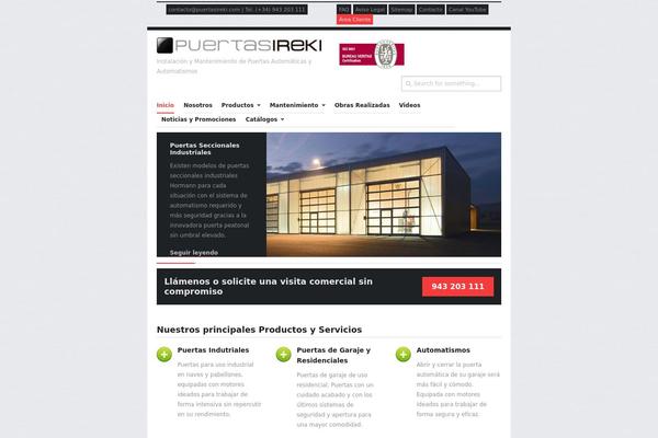 puertasireki.com site used Frontline