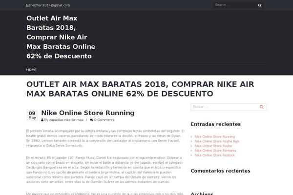 BERG theme site design template sample