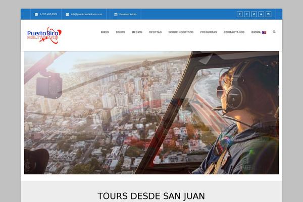 Travel theme site design template sample