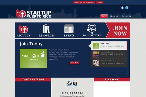 puertoricostartupcenter.com site used Sap