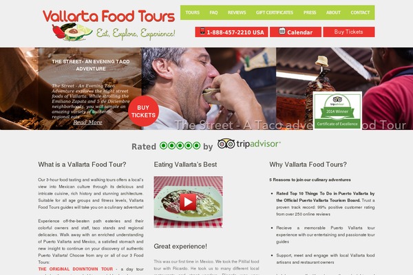 Feast theme site design template sample