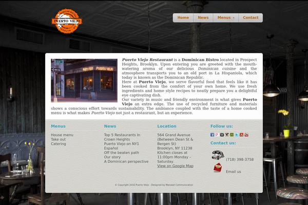The Place theme site design template sample