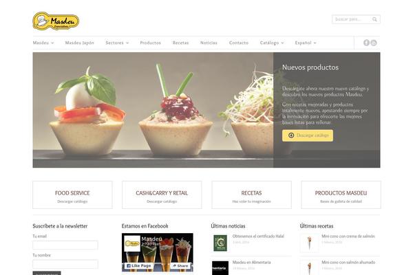 Cheope theme site design template sample