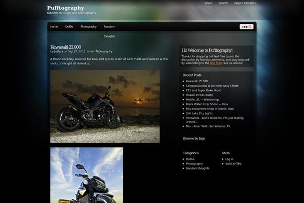 Pixel theme site design template sample