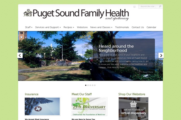 Site using Post Tiles plugin