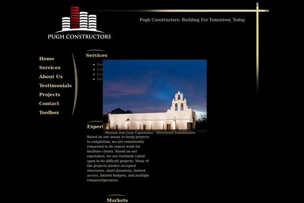 pughconstructors.com site used Pugh