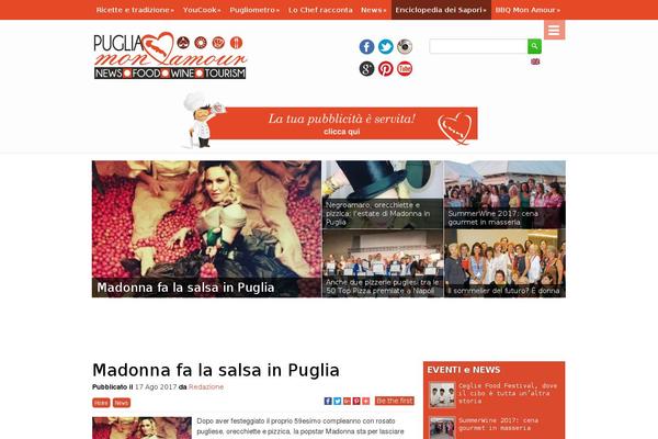 Site using YourChannel: YouTube channel on your website plugin