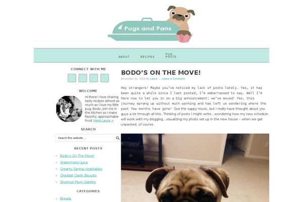 Foodie Pro theme site design template sample