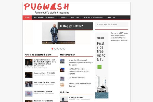 Site using Flash Gallery plugin