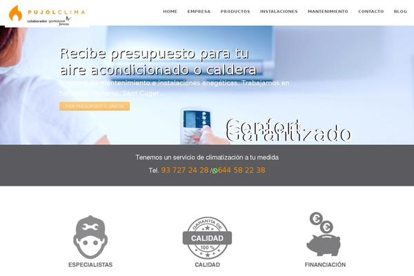 Satellite theme site design template sample