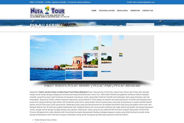 pulauseributour.com site used Perspectivewp