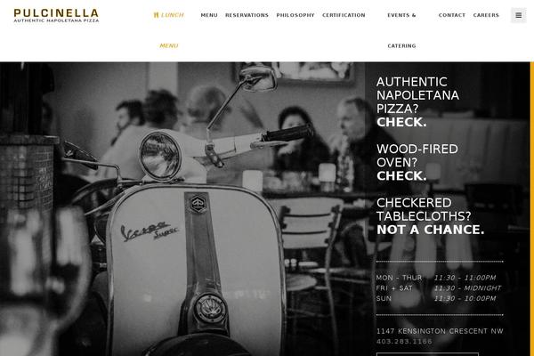 BERG theme site design template sample