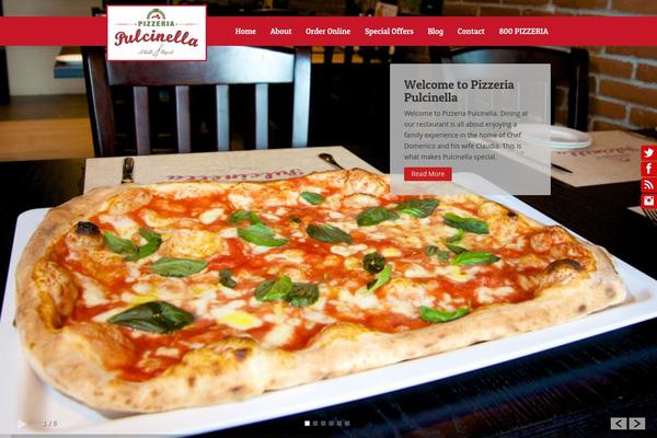 Lezzatos theme site design template sample