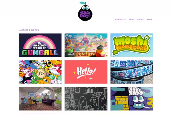 Workaholic theme site design template sample