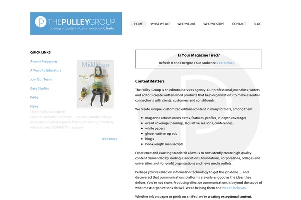 Site using Easy-columns plugin