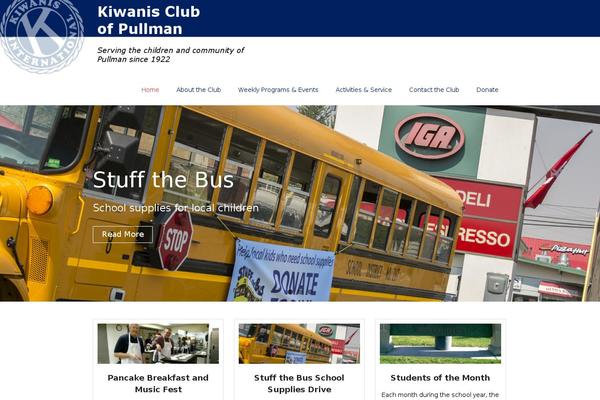 pullmankiwanis.org site used Minamaze