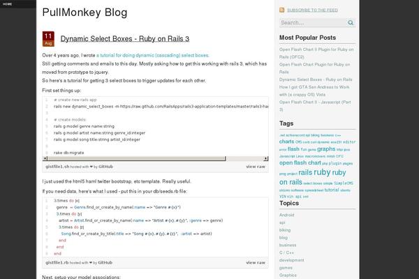 Site using Codesnippet plugin