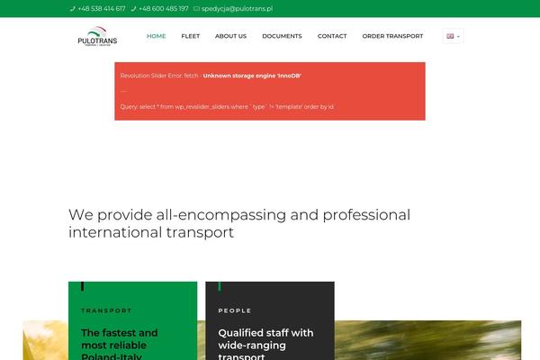 Site using Polylang plugin