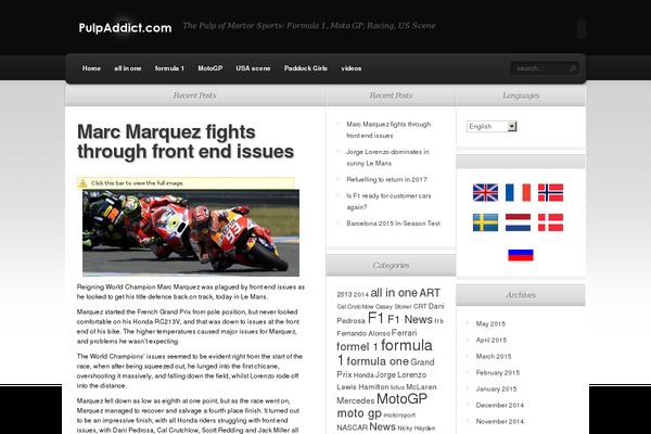 Site using Rss-feed-post-generator-echo plugin