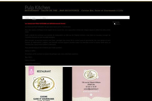 Under the Influence theme site design template sample