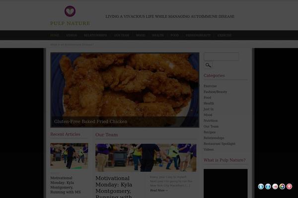 impulse theme site design template sample