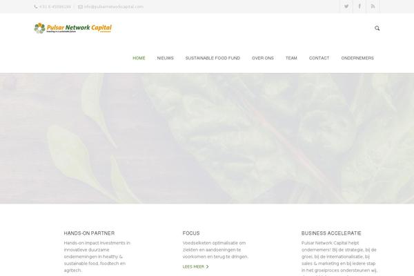 Durus theme site design template sample
