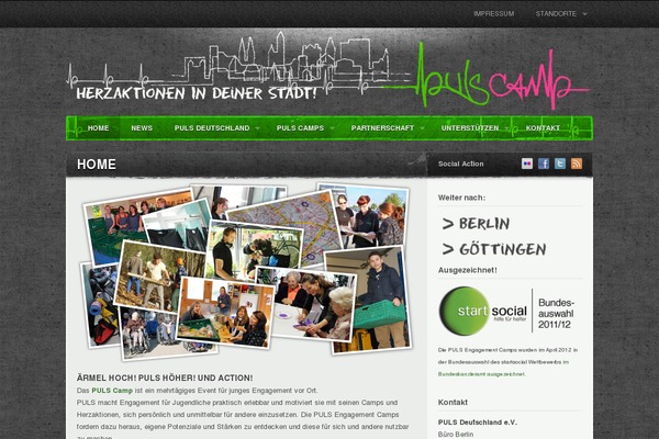Site using Draw-attention plugin