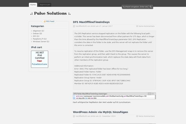 zBench theme site design template sample