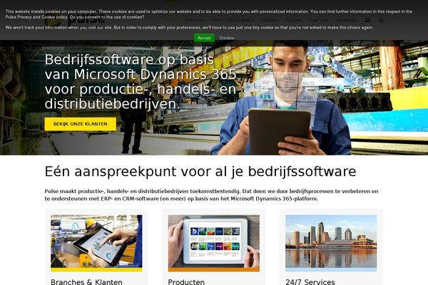 Site using Stock Ticker plugin