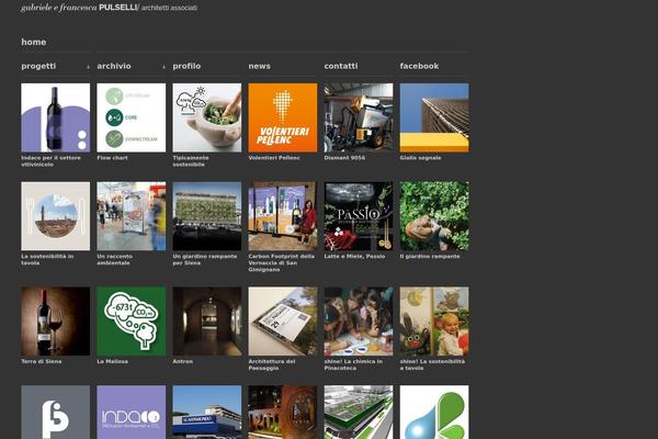 Portfolium theme site design template sample