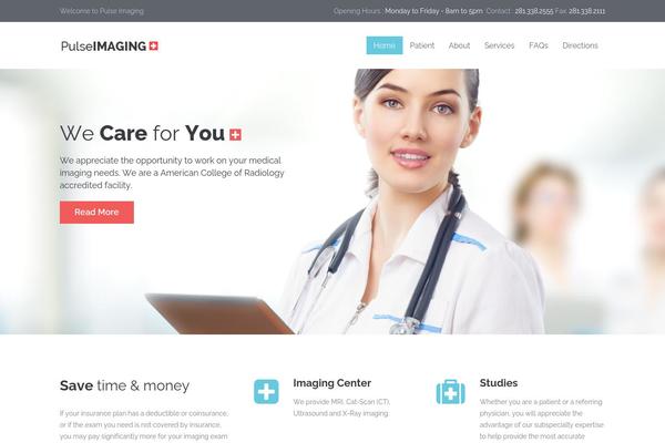 Medical-child theme site design template sample
