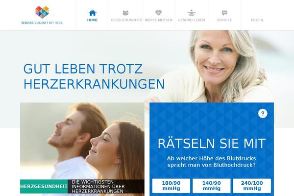 Evolux theme site design template sample
